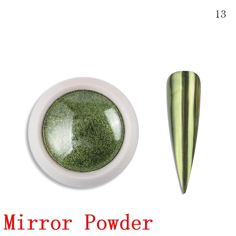 8ml Silver Mirror Metallic Nail Gels Polish UV Soak Off Paint Gel Polish Flower Drawing Gold Superbright Nails Lacquer UV Gel #*