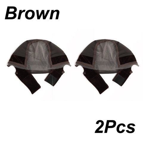 Female Headband Wig Cap Hd Lace Wig Cap For Wig Making U Part Wig Caps With Adjustable Velvet Wig Grip To Wear Wig Nude Hair Net