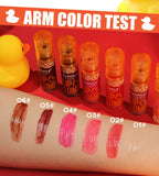 Duck Lip Plump Lip Oil long-lasting Moisturizing Lip Gloss Mirror Water natural Transparent No Sticky Gloss Pearl Lip Glaze Set