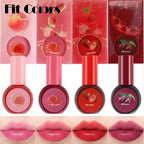 Fruit Juice Red Lip Tint Mirror Water Light Liquid Blush Moisturizing Sexy Lip Gloss Cheek Makeup Long Lasting Color Cosmetic