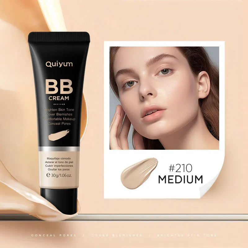 High Coverage Foundation BB Cream Concealer Brighten Facial Contour Primer Base Waterproof Long-Lasting Makeup Cosmetic