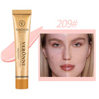 Long-lasting waterproof and sweatproof concealer with natural nude Maquiagem Liquid Concealer Beauty Face  Cosmetics Makeup Base