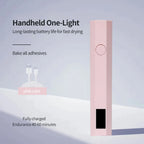 YIKOOLIN Convenient Handheld Nail Dryer Lamp UV/LED Nail Curing All Gel Polish Nail Art Tool Nail Art Convenient Nail Lamp