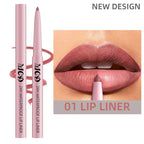 1PC Waterproof Matte Lip Liner Contours Lips in Shades Sexy Red Lipstick Natural Color Lip Makeup Hydrating Lip Cosmetic Gifts