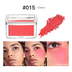 Blush Matte Natural Cheek Tint Brighten Face Waterproof Face Contouring Cosmetics Blush Powder Soft Female Makeup For Cheeks
