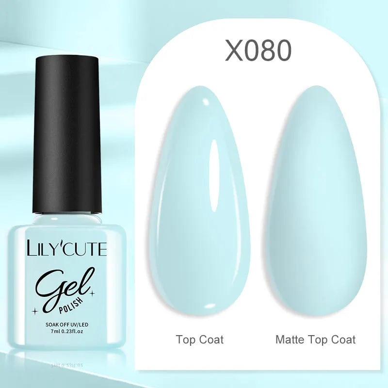 LILYCUTE  5ml Gold Sliver Metallic Liner Gel Nail Polish French Style Super Bright Mirror Pull Line Graffiti Painting Stripe Gel