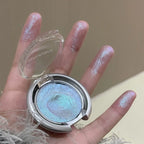 HERORANGE Glowing Charm Monochrome Eyeshadow Palette Pearlescent Explosion Polarized Brightening Silkworm Highlight