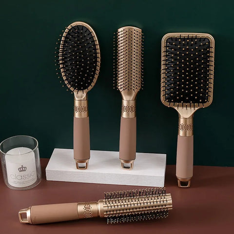 Professional Salon Straight Smooth Paddle Hair Brush Large Hairdressing All Hair Type Hairbrush Styling Comb for Women Men