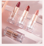 Handaiyan 12 Colors Matte Waterproof Velvet Nude Lipstick Sexy Red Brown Pigments Makeup Long Lasting Profissional