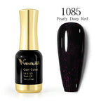 Venalisa 12ml Platinum Gel Nail Polish Super Shiny Effect Nail Gel Perfect Soak off UV&LED Nail Color Foil Chrome Gel Polish