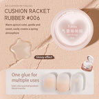 Kaniu 1pc Nail Polish Glue Pink Color Nail Art Air Cushion Patting Glue High Saturation Gypsum Painting Glue For DIY Home Salon