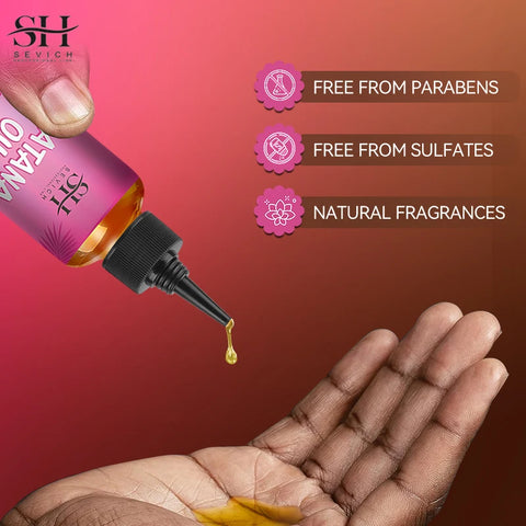 2023 Batana Hair Growth Oil For Black Women 100% Natural Batana Butter For Hair Loss Treatment For Black Men & Women Hair Care