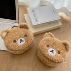 Plushes Makeup Case Anime Relaxed Bear Cosmetic Bag Women Jewelry Storage Pouch Girl Organizer Handbags Gift Hot Sales