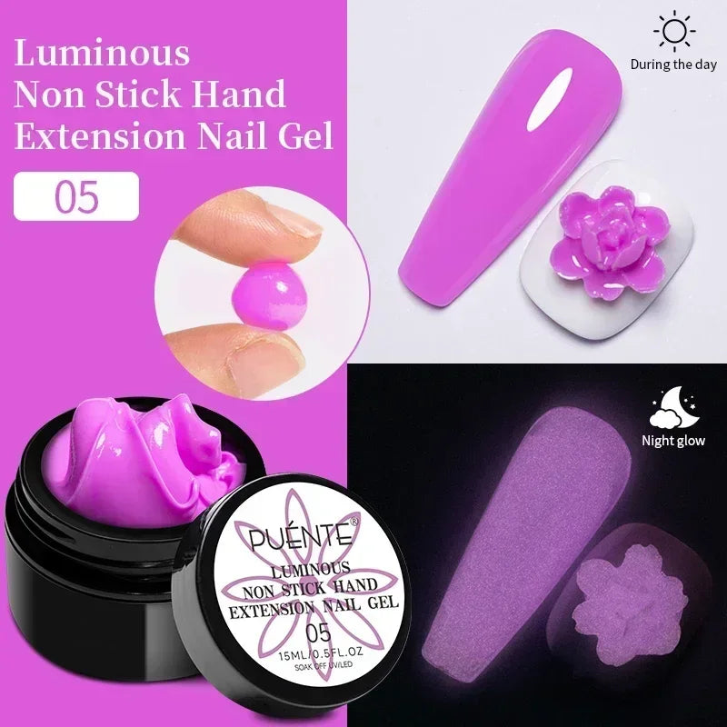 PUENTE 5ml Metallic Painting Liner Gel Polish Bright Mirror Effect Semi-Permanent UV Nail Varnish For Stunning French Nail Art