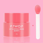 3g South Korea Lip Sleep Mask Night Sleep Maintenance Moisturizing Lips Gloss Bleach Cream Nourishing Lips Care Cherry Lip Balm