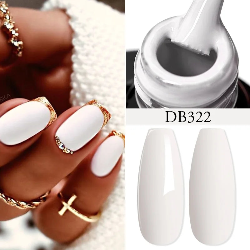 7ml Champagne Gold Sliver Reflective Nail Gel Polish Sparkling Shining Glitter Pink Red Nail Supplies Semi Permanent Gel Varnish