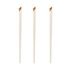 Upgrade Blade Eyeliner Brush Ultra Thin Fine Angle Flat Eyebrow Brush Under The Eye Makeup Brushes Precise Detail Brush white