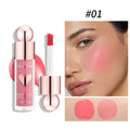 Multifunctional Liquid Blush with Smooth Texture Long Lasting Pigmentation Hydrating Formula and High Light Effect for Makeup