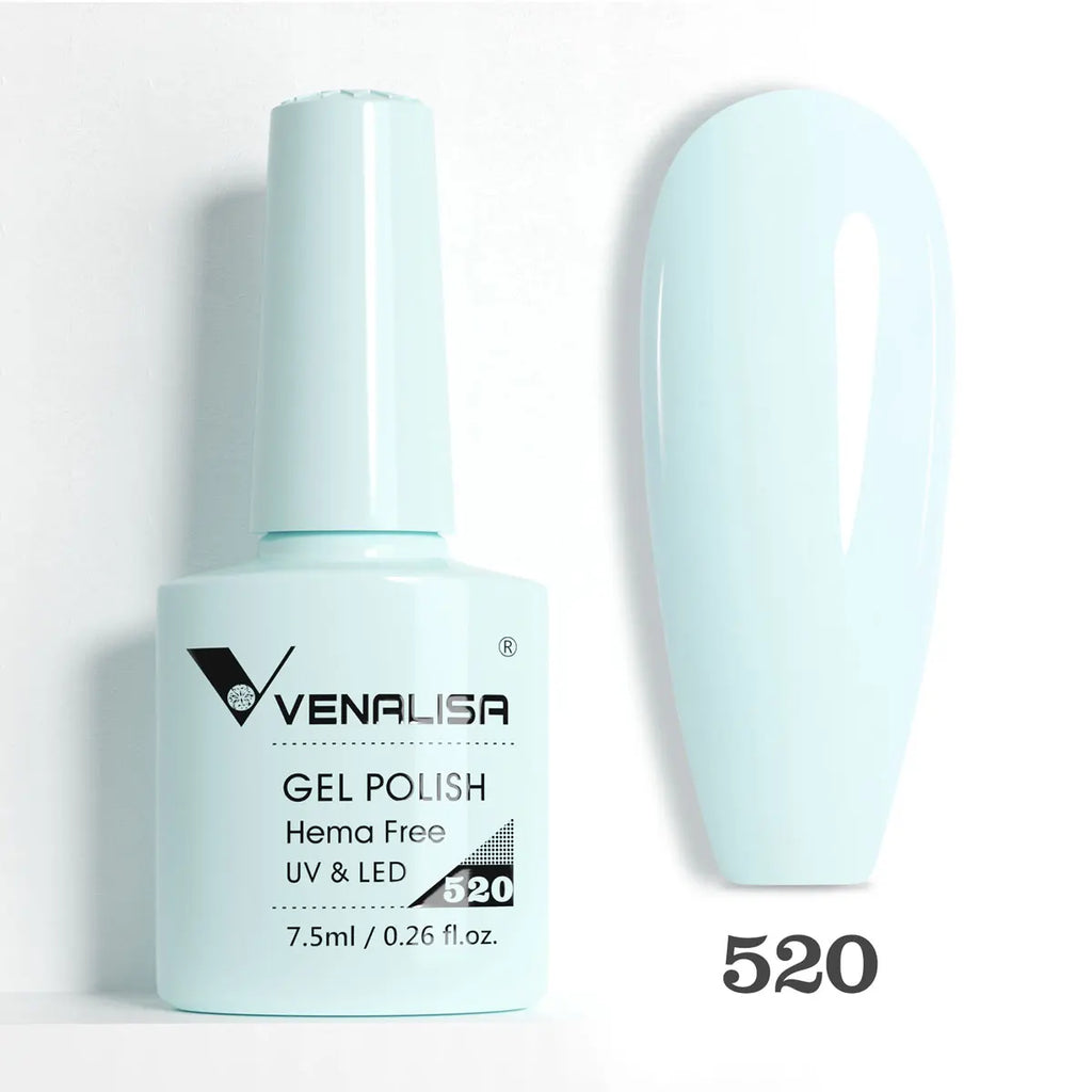 Venalisa VIP5 Nail Gel Polish HEMA/TPO FREE Full Coverage Beautiful Semi Permanent Soak Off UV LED Gel Nail Polish Gel Lacquer