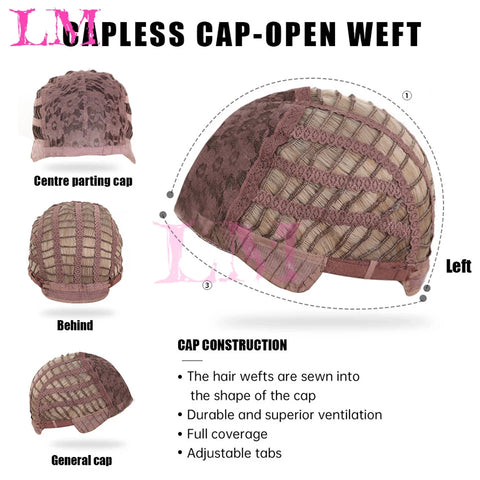 LM Synthetic Hair Long Wave Black And Pink Lolita Wigs For Women Cosplay Wig With Bangs Halloween Christmas Heat Resistant