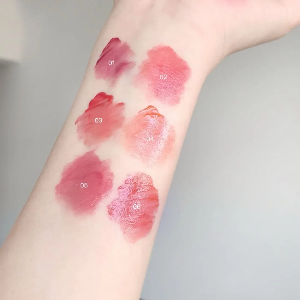 Tea Cup Design Jelly Moisturizing Lip Glaze Crystal Nude Mirror Cherry Pink Lip Tint Plumper Oil Water Gloss Liquid Lipstick