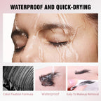 Eyelashes Lengthening Mascara Waterproof Long Lasting Silky Lash Black Eyelashes Extension Make Up Beauty Eye Korean Cosmetic