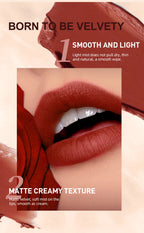 2pcs Lipstick Lipliner Pen Set Matte Waterproof Lip Liner Pencil Contour Makeup Sexy Red Lip Stick Long Lasting Cosmetics Beauty