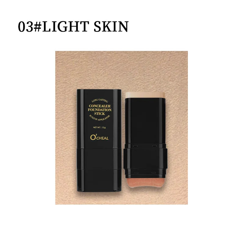 Eraser contour foundation stick moisturizing,light,long-lasting waterproof,breathable concealer natural,docile liquid foundation