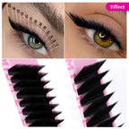 Aguud L M Curl 8-15m Individual Eyelash Extension Classic Lashes Extensions Trays Wholesale Matte Black Soft Mink Faux Eyelashes