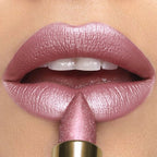 16 Colors 1PC Metallic Glitter Shiny Lipstick Lip Tint,Waterproof Lip Senior Matte Lip Makeup Gifts for Women Cosmetic Lip Glaze