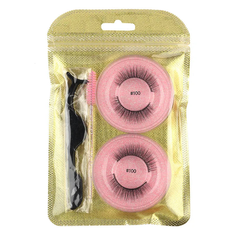 Wholesale Lashes 4/20/100pcs Fluffy 3d Mink Lashes Natural Makeup False Lashes Flase Eyelashes Lot with Cosmetic Brushes tweezer
