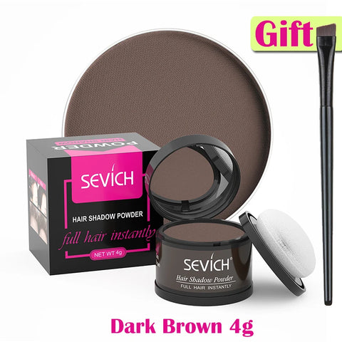 SEVICH Hairline Powder Black Blonde Root Cover Up Hairline Powder Hair Fluffy Shadow Powder Makeup Repair Fill Shadow Thinning