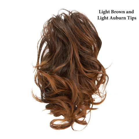 SARLA Premium Synthetic Diy Claw Clip In Ponytail Extensions Hairpiece Hair Bun Fake Blonde Natural Hair False Pigtail P026