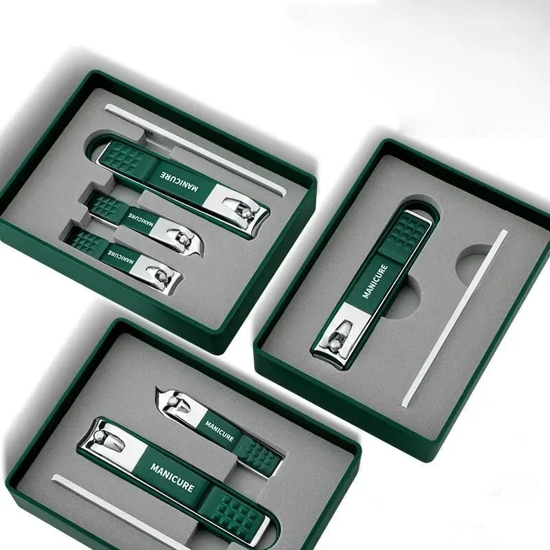 Germany Nail Clipper Set a Full Set of New High-grade Men and Women on Special Nails Cut Nail Clippers Pedicure Tool Boxes