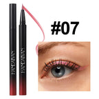Glitter Liquid Eyeliner Pencil Waterproof Purple Pink Blue Eye Liner Pen Long Lasting Quickily Drying Eyes Makeup Cosmetics