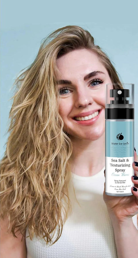Sea Salt Spray, Suitable for Men and Women, Liquid Hair Design, Containing Moisturizing Aloe and Seaweed Formula, Suitable for Dry, Moisturizing and Refreshing