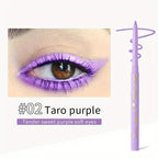 Colorful Eyeliner Gel Pencil Waterproof Lasting Easy To Wear Eyes Beauty Makeup Natural Matte Lying Silkworm Eye Liner