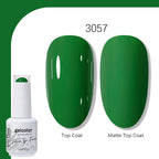 Arte Clavo Solid Color Gel Nail Polish 15ml Soak Off UV LED Gel Semi-Permanent Glitter Polish For Manicure Nail Art Salon Gel
