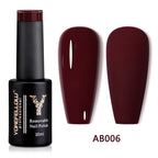 YOKEFELLOW 10ml Jelly Nude Gel Nail Polish High Quality Translucent Pink Nail Gel Varnish Soak Off UV Gel Polish Long Lasting