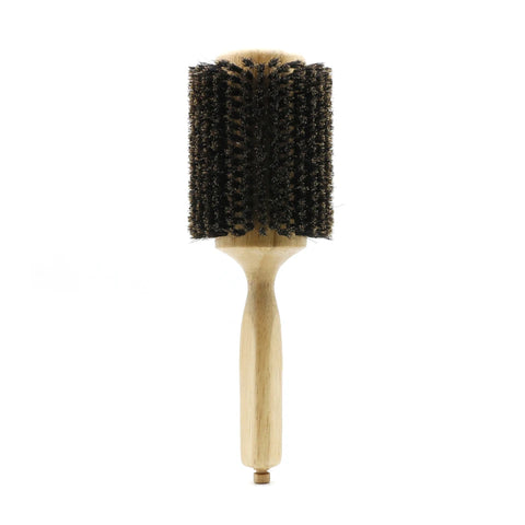 6 Sizes Wood Handle Boar Bristles Round Brush Removable Tail Professional Barber Salon Hairdressing Hair Brush Hair Round Comb