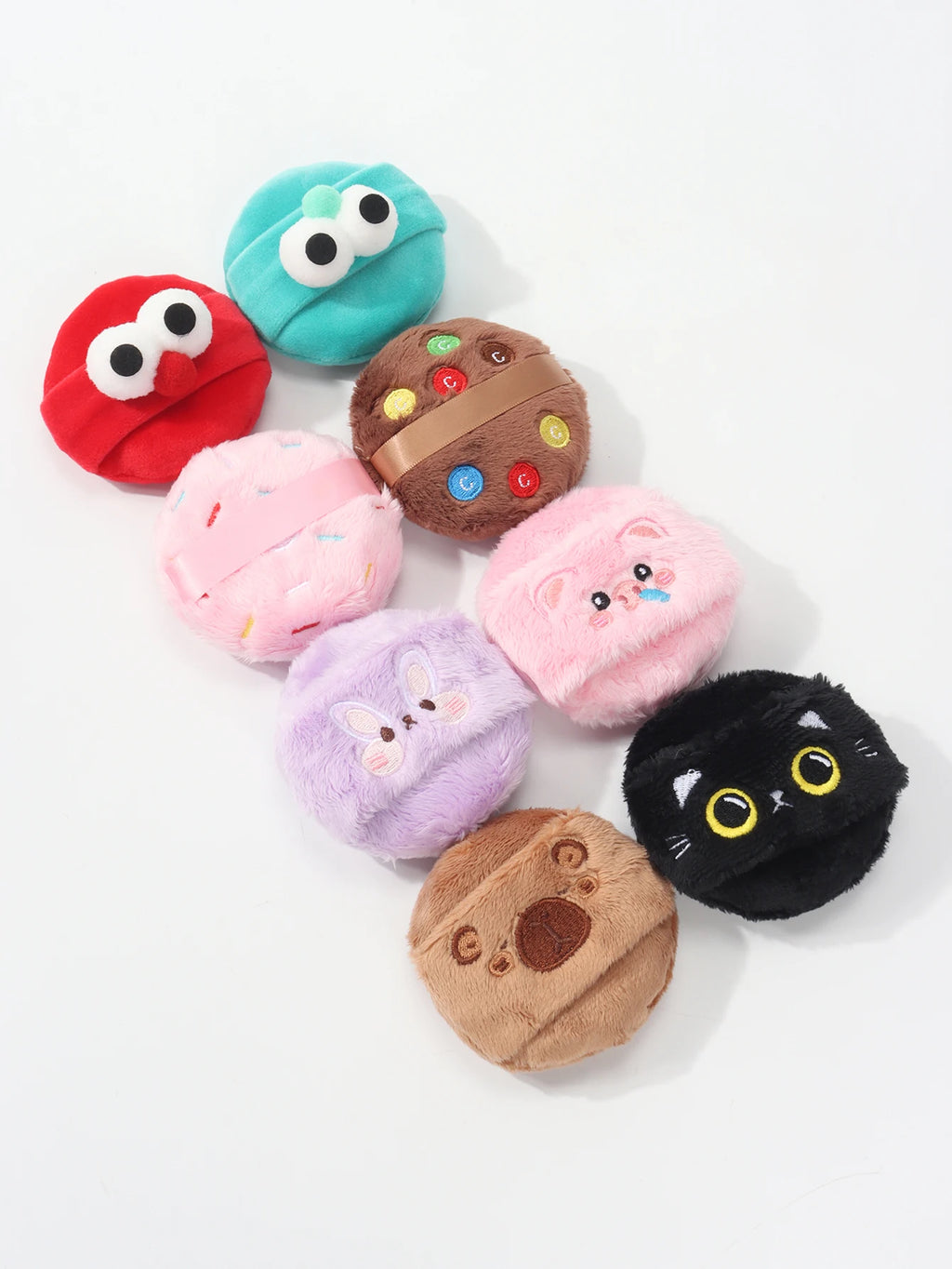 Female Makeup Blender Cosmetic Puff Powder Cute Cartoon Puff Portable Soft Cosmetic Puff Women Make up Tools Kawaii Makeup