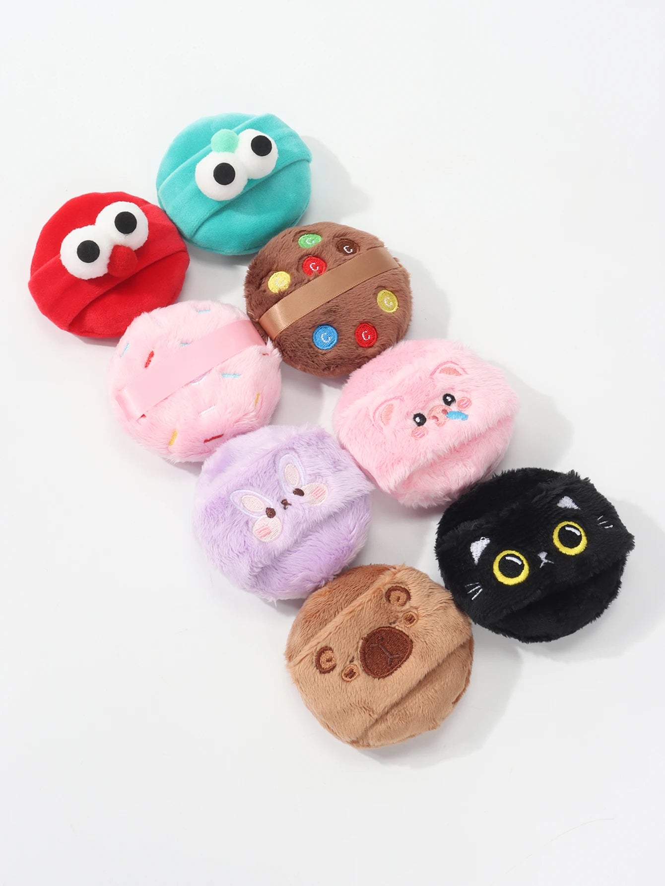 Female Makeup Blender Cosmetic Puff Powder Cute Cartoon Puff Portable Soft Cosmetic Puff Women Make up Tools Kawaii Makeup