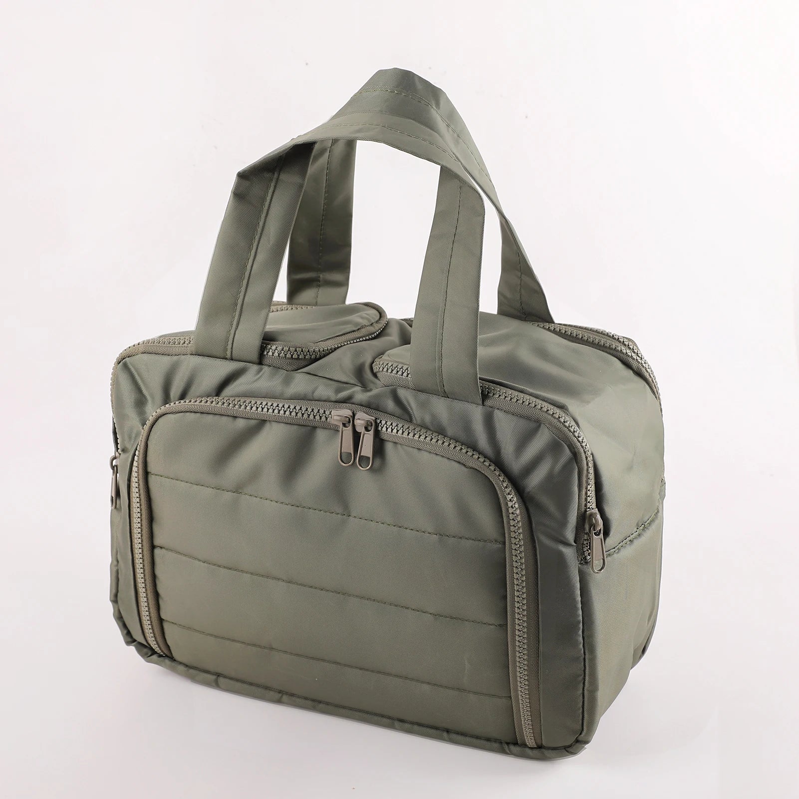 Multi opening makeup bag, suitable for commuting, travel, and home, suitable for makeup and grooming storage