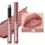 Highly Pigmented Long-Lasting Matte Lipstick Crayon - Available In Berry, Coral, Pink, And Red Shades