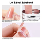 BORN PRETTY 80ml Press-On Nail Debonder 5S Quick Remover False Nail Tips Debonder Removing Glue Faster Dissolve Liquid Manicure