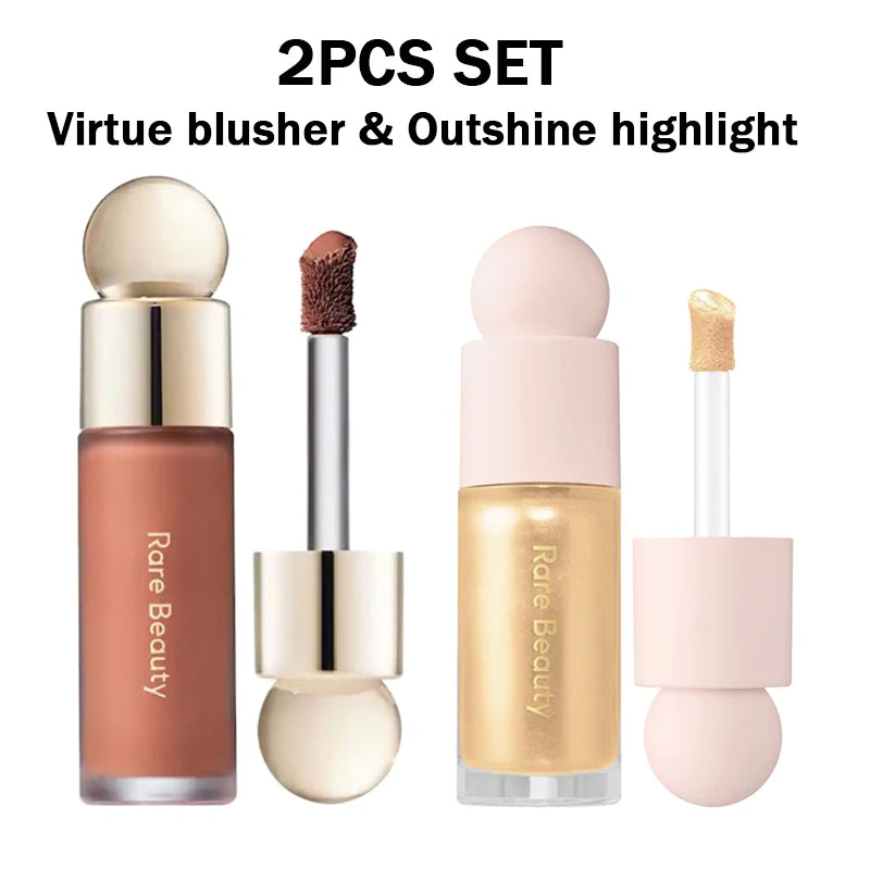 Rare Beauty Soft Pinch Liquid Blush Silky and Glides On Smoothly Long Lasting Plump Makeup Hope Love Virtue Happy Wonder Worth