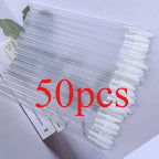 50/500PCS Disposable Lip Brush Eyelash Extension Makeup Brushes Lash Extension Mascara Applicator Lipstick Wands Cosmetic Tools