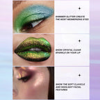 Chameleon EyeshadowsDiamond Glitter Liquid Eyeshadow StickHighly Pigmented Metallic Shimmering Long Lasting Shine All Makeup