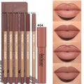 7Pcs Set Makeup Set Matte Lip Liner and Lipstick Matte Waterproof Long Lasting Lip Set Daily Makeup & Gift Box Lip Crayon Set