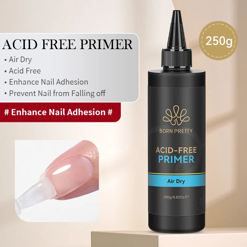 BORN PRETTY 250g Jelly Milky White Pink Translucent Nude Gel Polish Refilled Package Semi Permanent Soak Off UV Nail Art Varnish